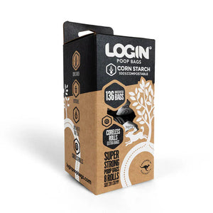 LOGIN Compostable Poo Bags