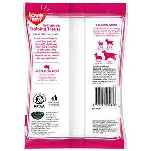 Love Em Kangaroo Training Dog Treats