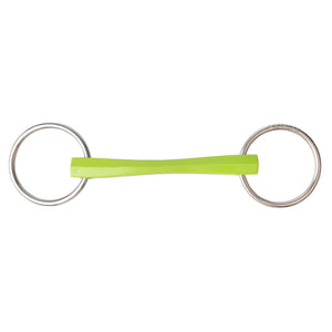Metalab Ring Snaffle Soft Flexi Mullen Bit