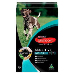 Supercoat Adult Sensitive Fish Dry Dog Food