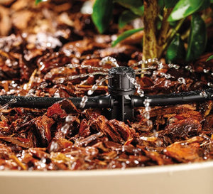 Neta 4mm Barb 360deg Adjustable Dripper In-line Stake