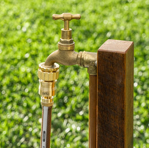 Neta Brass 12mm Screw Hose Connector