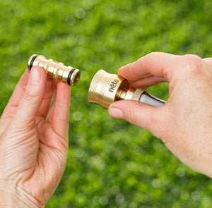 Neta Brass 12mm Screw Hose Connector