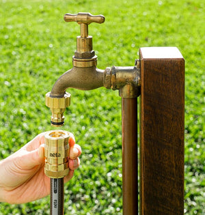 Neta Brass 12mm Universal Hose Fittings Set