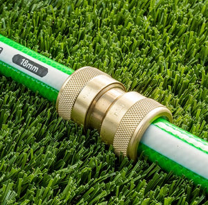 Neta Brass 18mm EZ Hose Joiner
