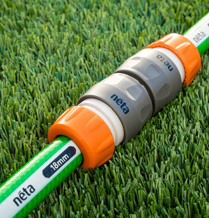 Neta Plastic 18mm Hose Coupler 2 End