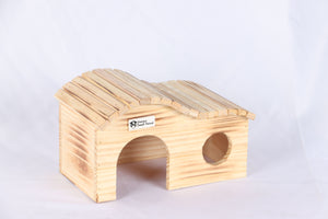Premier Pet Natural Curved Roof Home