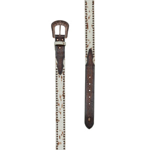 Pure Western Ayesha Cowhide Belt