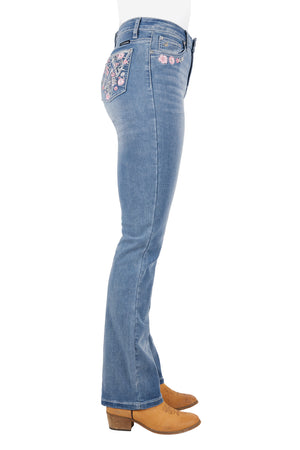 Pure Western Flora Hi-Rise Boot Cut Jean