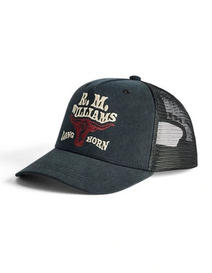 R.M. Williams Longhorn Trucker Cap