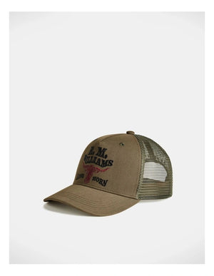 R.M. Williams Longhorn Trucker Cap