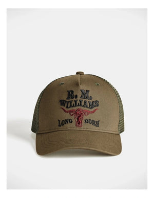 R.M. Williams Longhorn Trucker Cap
