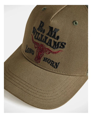 R.M. Williams Longhorn Trucker Cap