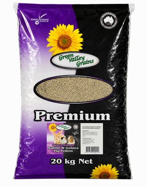 Green Valley Rabbit & Guinea Pig Pellets 5kg 20kg