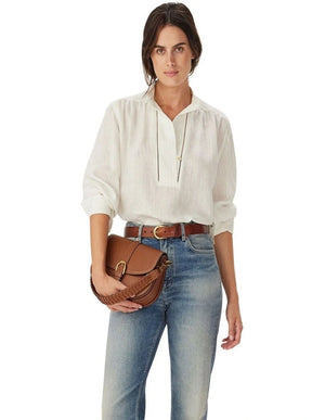 R.M. Williams Lawrie Linen Stripe Shirt