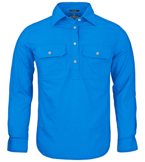 Pilbara Childrens Closed Front Long Sleeved Shirt