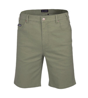 Pilbara Mens Cotton Stretch Jean Shorts