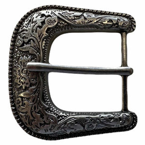 Pilbara Western Dress Buckle Tooled Leather Belt