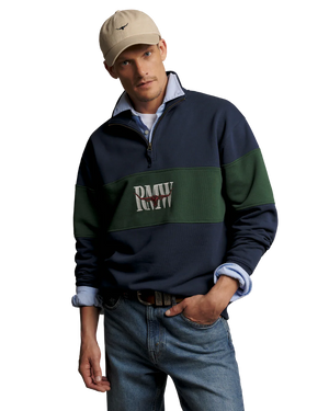 R.M. Williams Heritage Panel Quarter-Zip