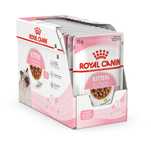 Royal Canin Kitten Chunks in Gravy Wet Cat Food