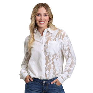 Roper Womens Studio West Collection Long Sleeve Shirt
