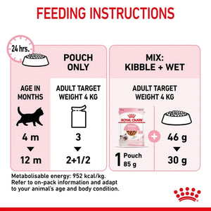 Royal Canin Kitten Chunks in Gravy Wet Cat Food