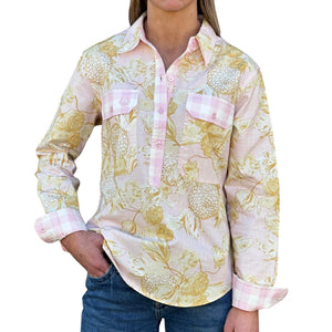 Antola Trading Sarah - Half Button Shirt