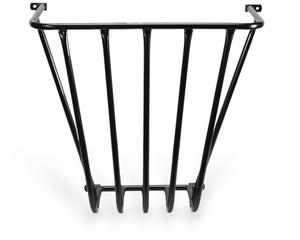 Hay Rack Black Wall Mounted