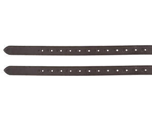 Norfolk Leather Stirrup Leathers Black