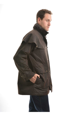 Thomas Cook High Country Oilskin Short Coat