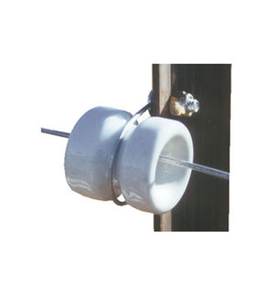 Thunderbird EF-31B Steel Post Porcelain Insulator