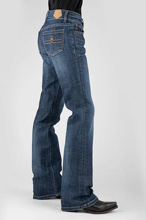 Tin Haul Womens Denim 280 Rosie Boot Cut Jeans