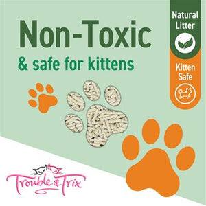 Trouble and Trix Natural Cat Litter Pellets
