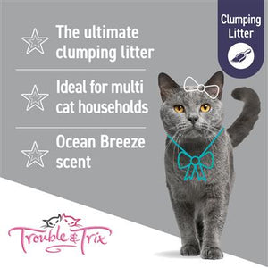Trouble and Trix Ultra-Scoop Clumping Cat Litter