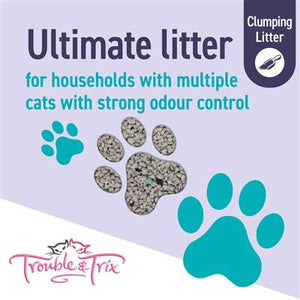 Trouble and Trix Ultra-Scoop Clumping Cat Litter
