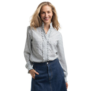 Just Country Womens Abbey Frills Full Button Workshirt