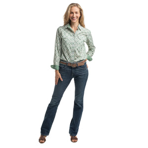 Just Country Womens Abbey Full Button Workshirt