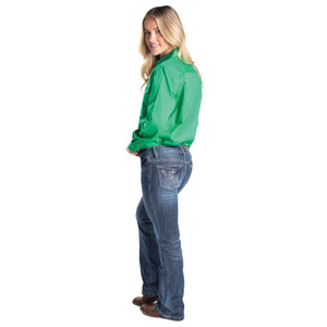 Tin Haul Womens Denim 280 Rosie Boot Cut Jeans