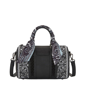 Wrangler Paisley Barrel Bag