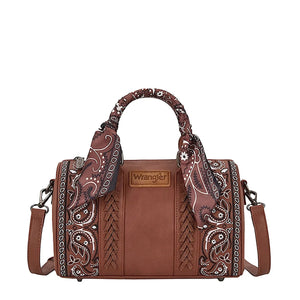 Wrangler Paisley Barrel Bag