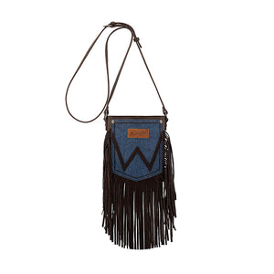 Wrangler Denim Pocket Fringe Bag
