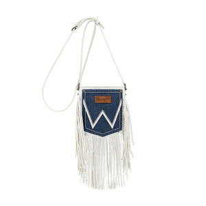 Wrangler Denim Pocket Fringe Bag