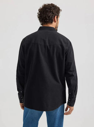 Wrangler Mens Classic Fit Denim Shirt