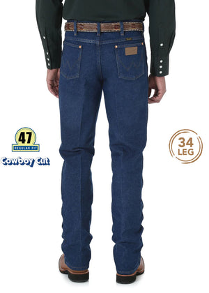 Wrangler Mens Cowboy Cut Slim Fit Jeans