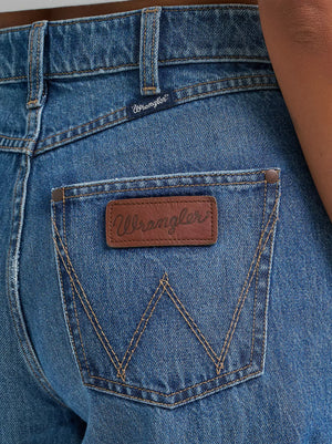 Wrangler Womens Bailey High Rise Wide Leg Jean