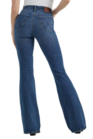 Wrangler Womens Hi-Rise Bespoke Flare Jean