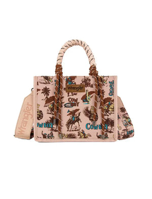 Wrangler Rodeo Print Crossbody Bag