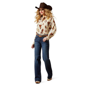 Ariat Womens Homestyle Button Up Shirt