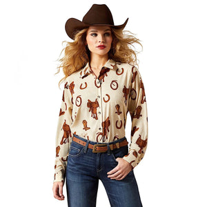 Ariat Womens Homestyle Button Up Shirt