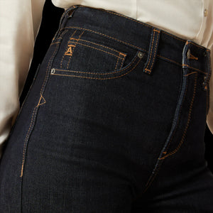 Ariat Womens Ultra High Rise Countryside Wide Crop Jean